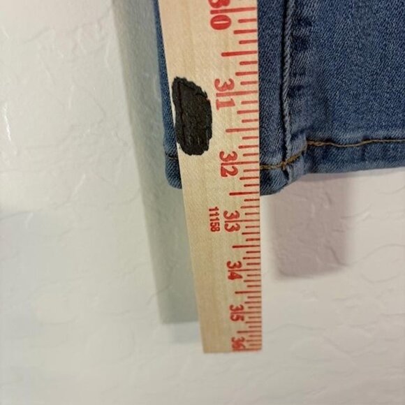 We The Free Jeans Womens 25 Blue High Rise Flare Bell Bottom Jayde Free People - Picture 7 of 7